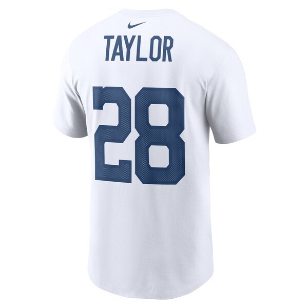 Jonathan Taylor Indianapolis Colts Nike Player Name & Number T-Shirt - White