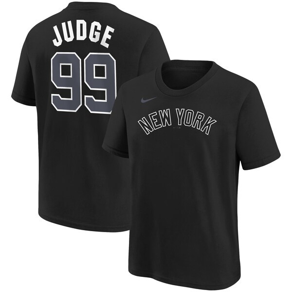 Aaron Judge New York Yankees Nike Youth Name & Number T-Shirt - Black
