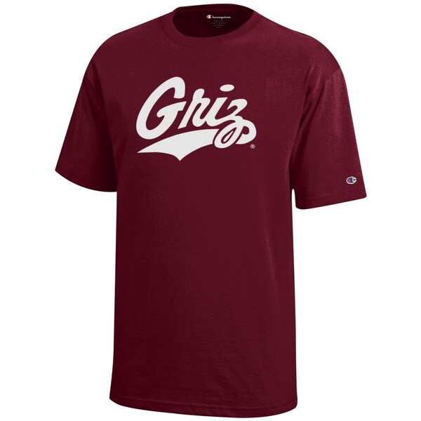 Montana Grizzlies Champion Youth Jersey T-Shirt - Maroon