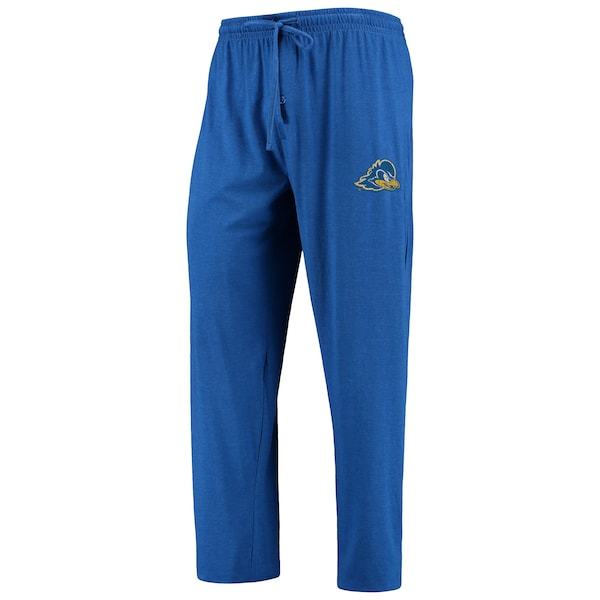 Delaware Fightin' Blue Hens Concepts Sport Meter Long Sleeve T-Shirt & Pants Sleep Set - Royal/Heathered Charcoal
