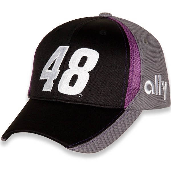 Alex Bowman Hendrick Motorsports Team Collection ally Number Performance Adjustable Hat - Black/Gray