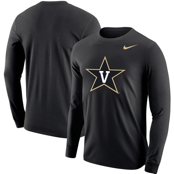 Vanderbilt Commodores Nike Primary Logo Long Sleeve T-Shirt - Black