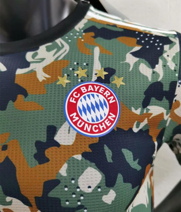 Player Version Bayern Munich 21/22 Camo Authentic Jersey