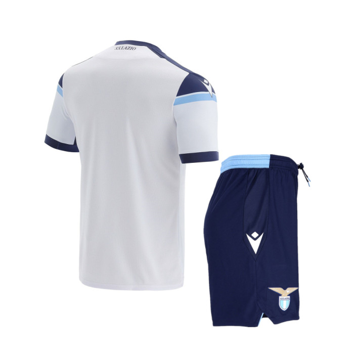 Kids SS Lazio 21/22 Away Jersey and Short Kit