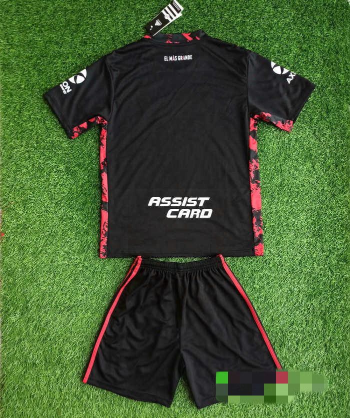 Kids River Plate 21/22 Goalkeeper Jersey and Short Kit