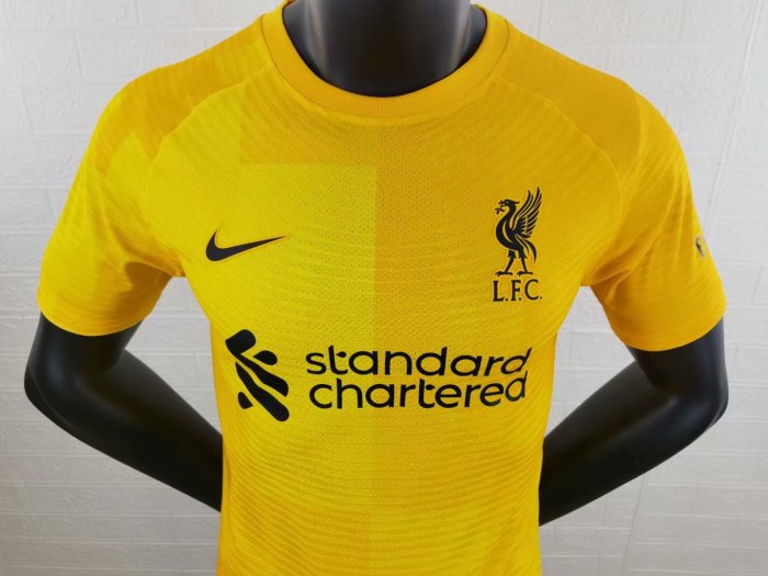 Player Version Liverpool 21/22 Away Goalkeeper Authentic Jersey
