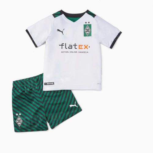Kids Borussia Mönchengladbach 21/22 Home Jersey and Short Kit