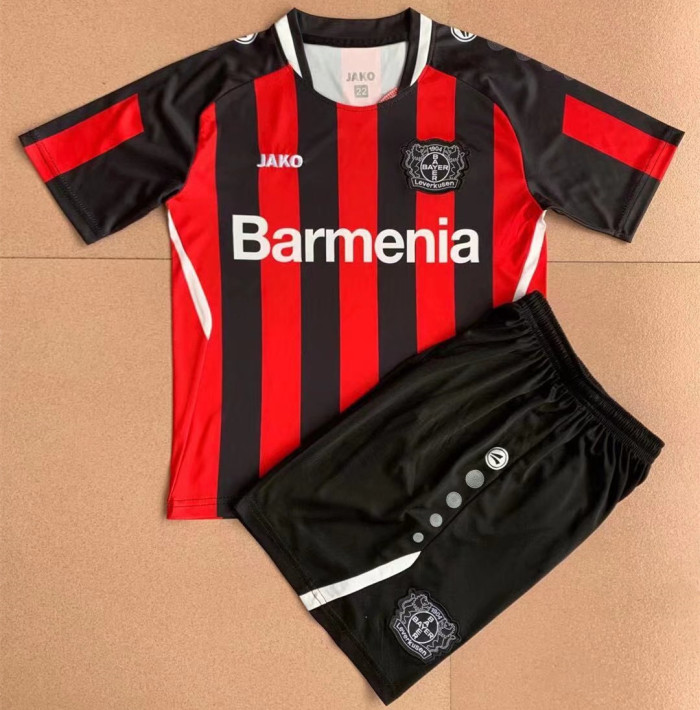 Bayer 04 Leverkusen 21/22 Home Jersey and Short Kit