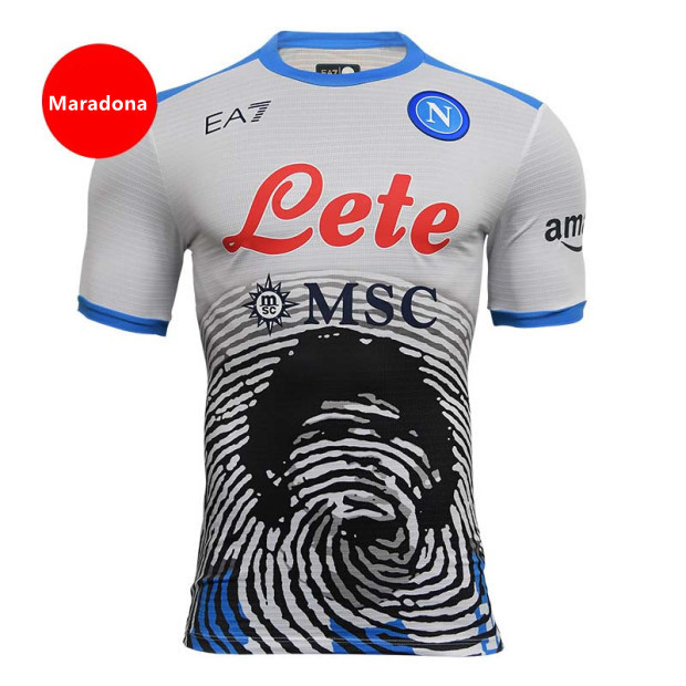 Thai Version SSC Napoli 21/22 Maradona Jersey - Ltd Edition