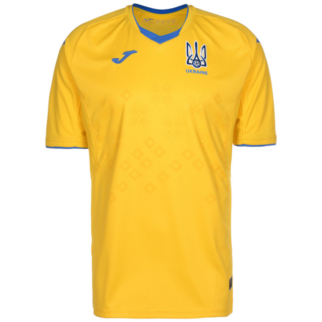 Thai Version Ukraine 2020 Home Soccer Jersey