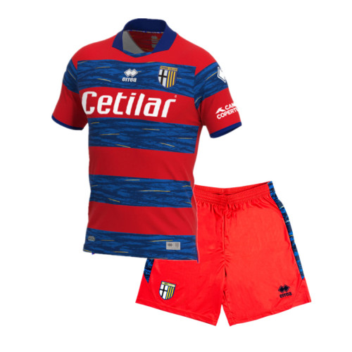 Kids Parma Calcio 21/22 Goalkeeper Jersey and Short Kit