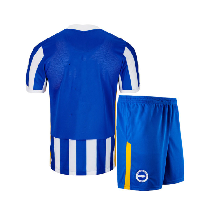 Kids Brighton & Hove Albion 21/22 Home Jersey and Short Kit