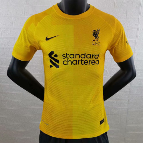 Player Version Liverpool 21/22 Away Goalkeeper Authentic Jersey