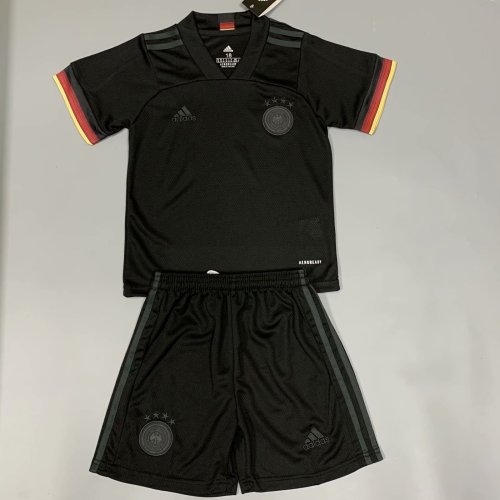 Kids Germany 2021 Away Soccer Jersey and Short Kit