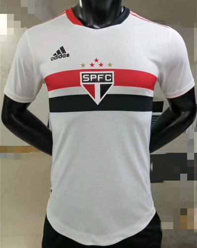 Player Version Sao Paulo 2021 Home Authentic Jersey