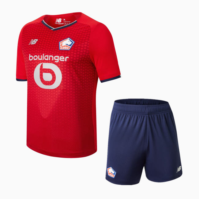 Lille OSC 21/22 Home Jersey and Short Kit