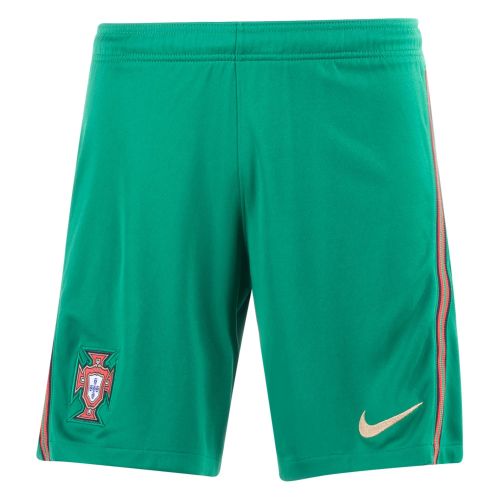 Thai Version Portugal 2021 Home Soccer Shorts