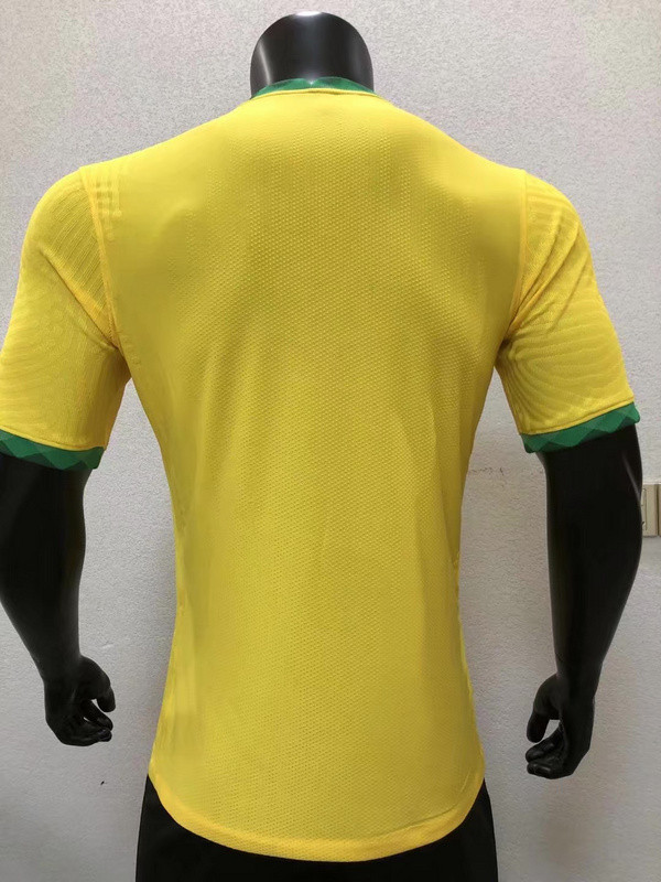Player Version Brazil 2021 Home Authentic Jersey