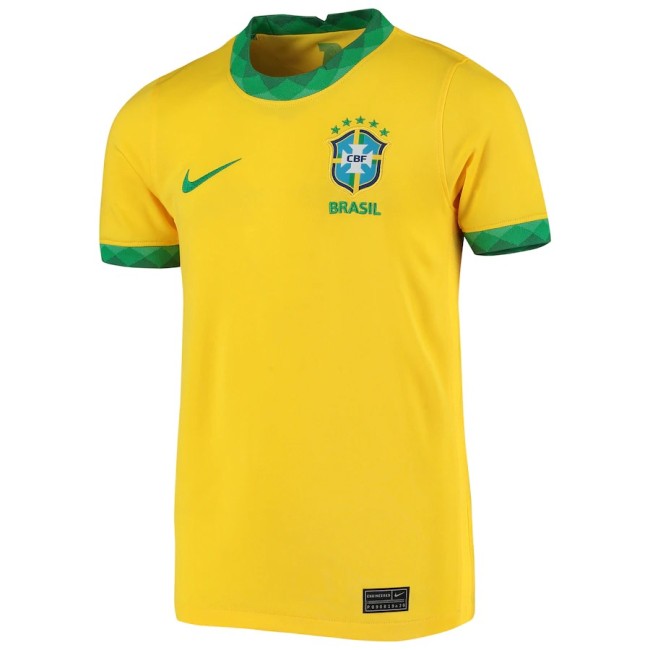 Thai Version Brazil 2021 Home Soccer Jersey
