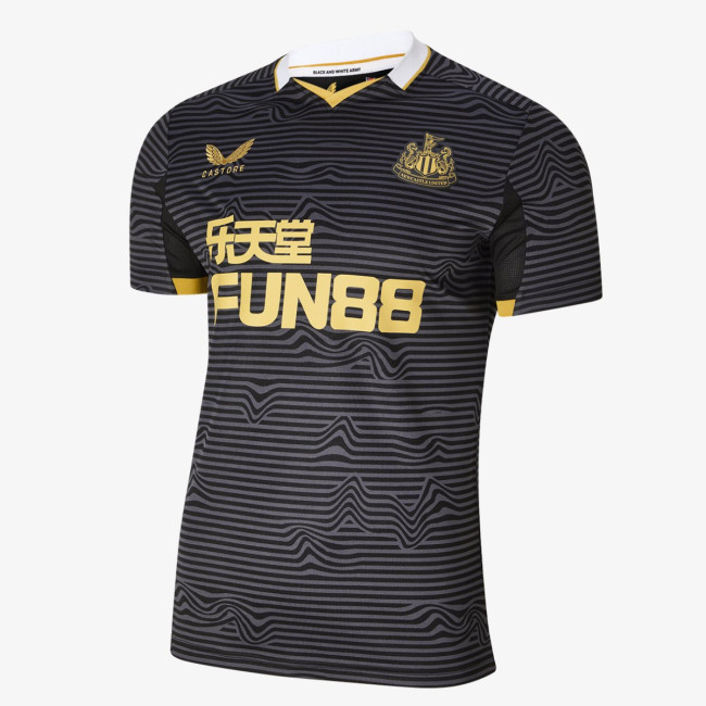 Player Version Newcastle United 21/22 Away Authentic Jersey