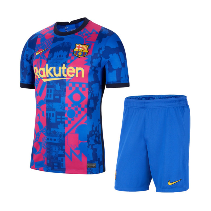 Barcelona 21/22 Third Jersey and Short Kit