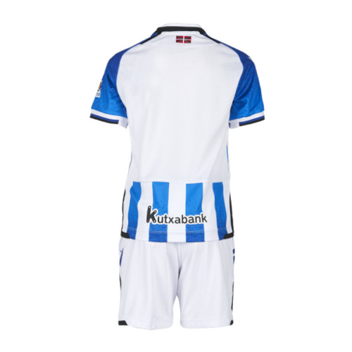 Kids Real Sociedad 21/22 Home Jersey and Short Kit