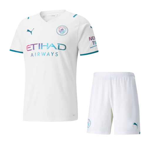 Manchester City 21/22 Away Jersey and Short Kit