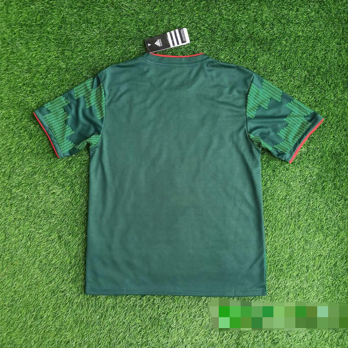 Mexico 2021 Home Jersey and Short Kit - Green