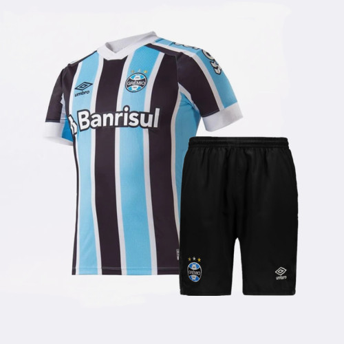Kids Gremio 2021 Home Jersey and Short Kit