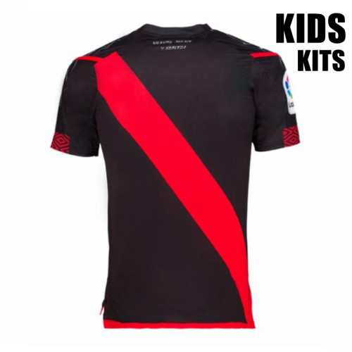 Kids Rayo Vallecano 21/22 Away Jersey and Short Kit