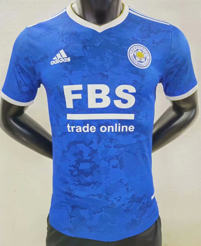 Player Version Leicester City 21/22 Home Authentic Jersey