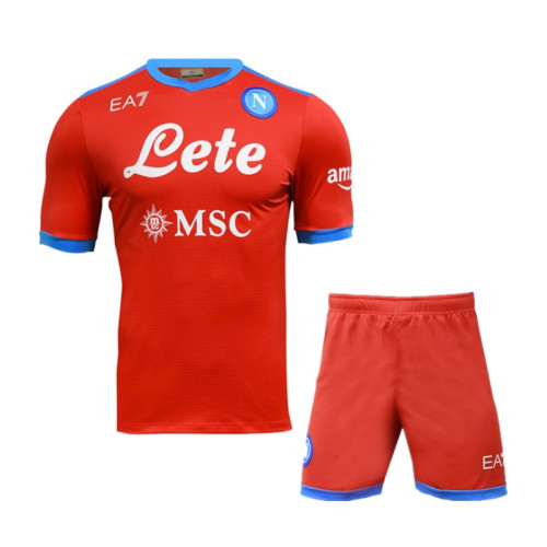 SSC Napoli 21/22 Fourth Jersey and Short Kit