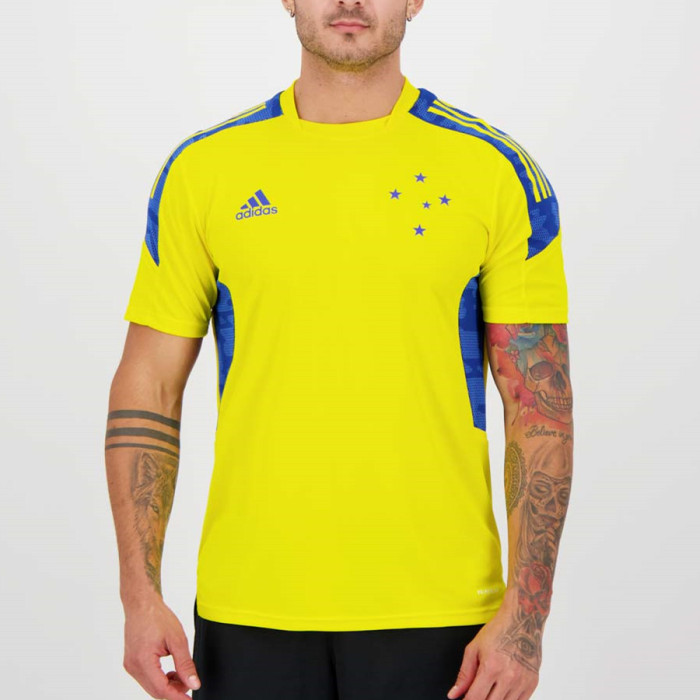Thai Version Cruzeiro 21/22 Training Jersey - Yellow