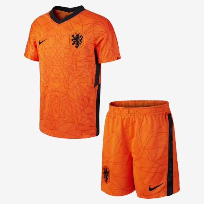 Netherlands 2021 Home Jersey and Short Kit