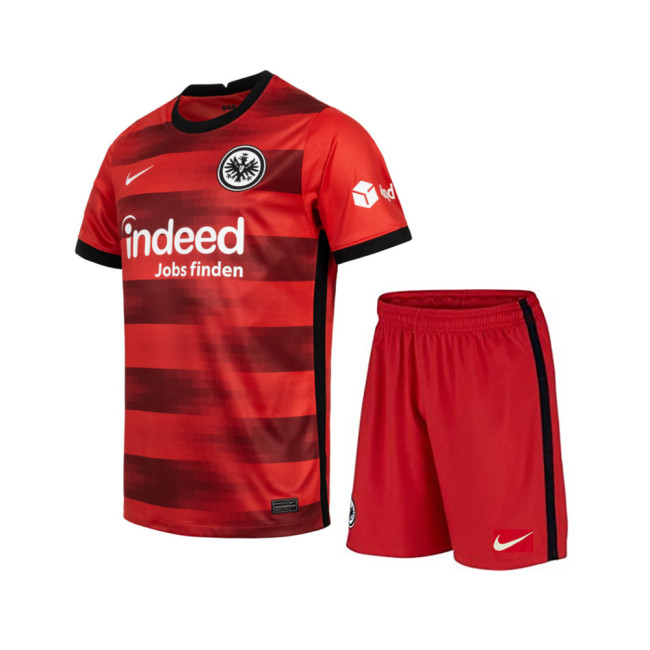 Kids Eintracht Frankfurt 21/22 Away Jersey and Short Kit