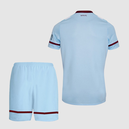 West Ham United 21/22 Away Jersey and Short Kit