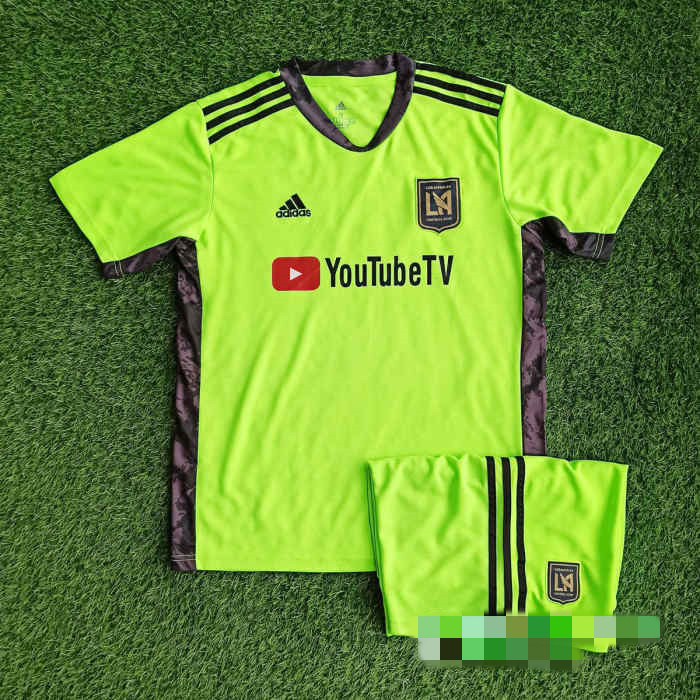 Los Angeles FC 2021 Goalkeeper Jersey and Short Kit