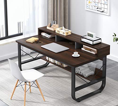 Computer Desk for Home Office with Storage Modern Simple Study Desks Small Spaces Laptop Table
