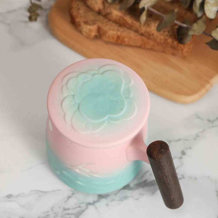 Pink Moonlight & Elk Coffee & Tea Mug