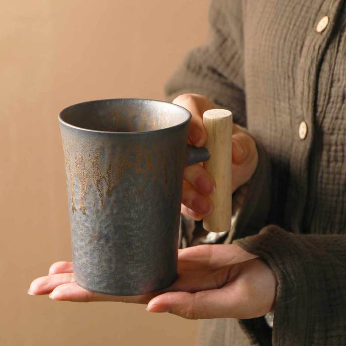 Vintage Glazed Coffee & Tea Mug