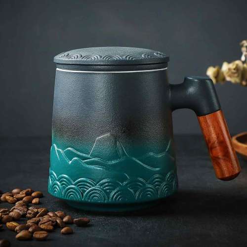 MOUNTAIN & SEA   (PLUS:500ML）COFFEE & TEA MUG