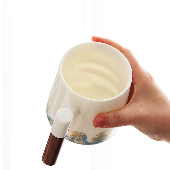 Waves & Crane Coffee & Tea Mug