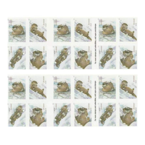 Otters in Snow 2021, 100 Pcs