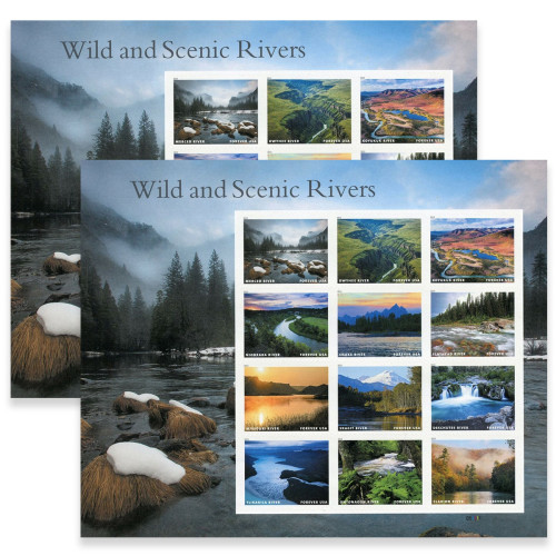 Wild And Scenic Rivers, 60 Pcs