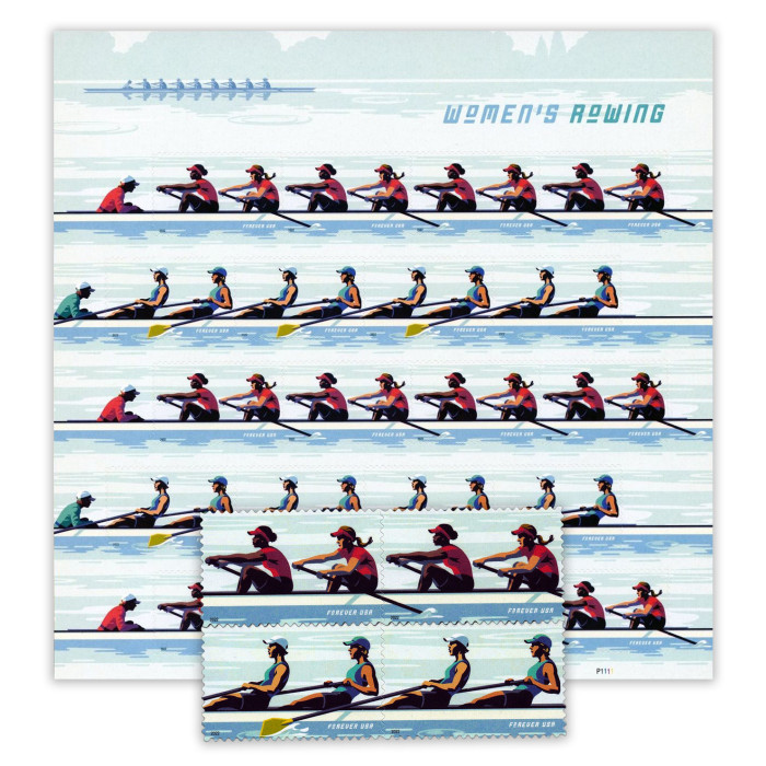Women's Rowing, 100 Pcs