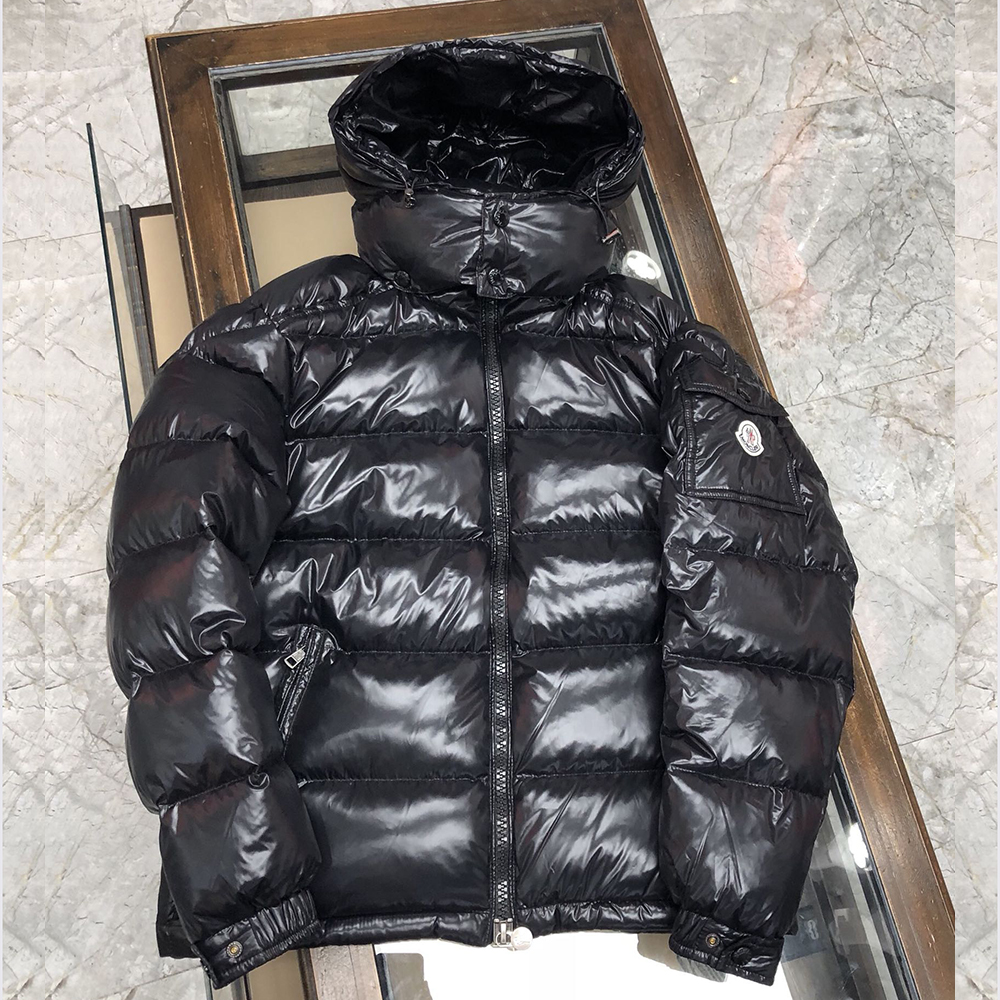 € 109.43 - Women Men Down Jacket Hooded Coat Warm Winter Windproof ...