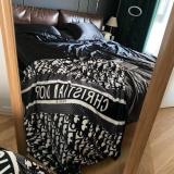 Velvet Four Seasons Blanket Single Double Warm Bed Sheet Dormitory Plush Bed Sheet  Warm Winter Flannel Bed Sheet No Box