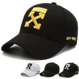 Summer Embroidered Baseball Cap Outdoor Sun Hat Sunscreen Canvas Breathable Casual Hat