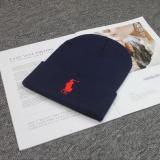 Raiph Lauren Women Hat Men  Knit Hat Cap Simple Solid Color Wool Hat Winter Warm Beanie Skullies Hat