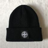 New Autumn And Winter Tide Brand Stone Island Knitted Wool Hat Warm And Windproof Hat Fashion Street